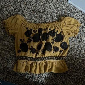 off the shoulder top